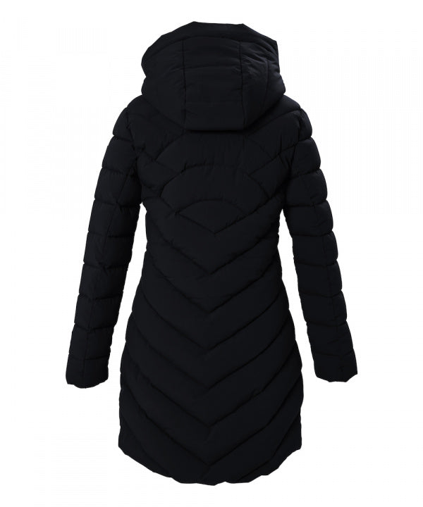 Killtec Damen Funktionsparka KOW 49 in schwarz, Rückansicht