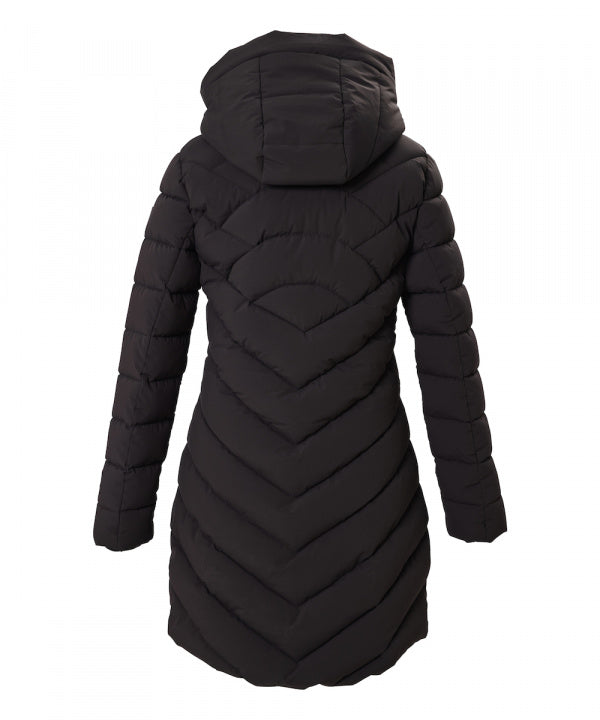 Killtec Damen Funktionsparka KOW 49 in ebenholz, Rückansicht