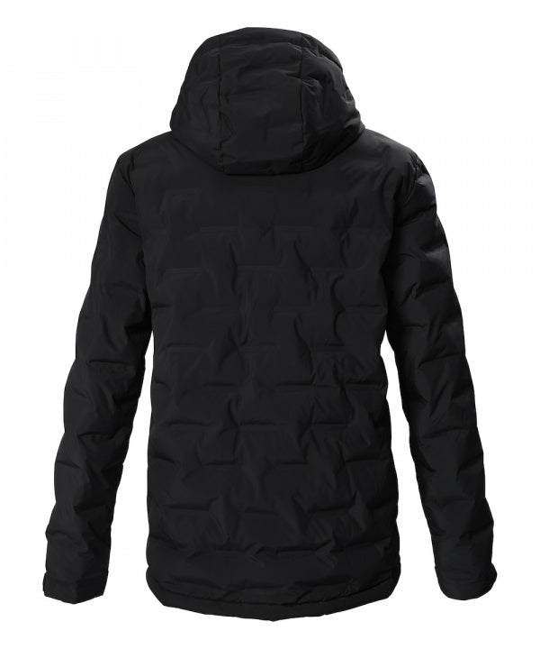 Killtec Herren Steppjacke KOW 5 in schwarz, Rückansicht