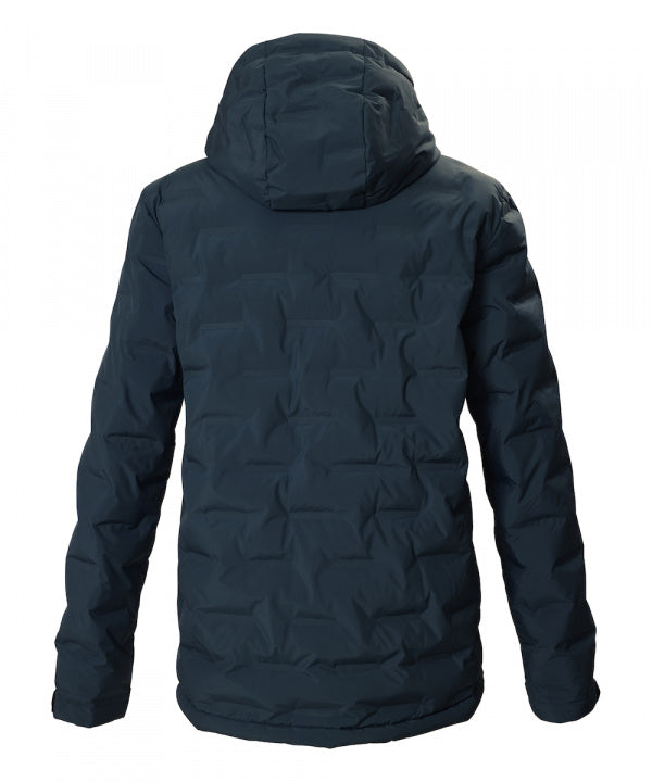 Killtec Herren Steppjacke KOW 5 in petrol, Rückansicht