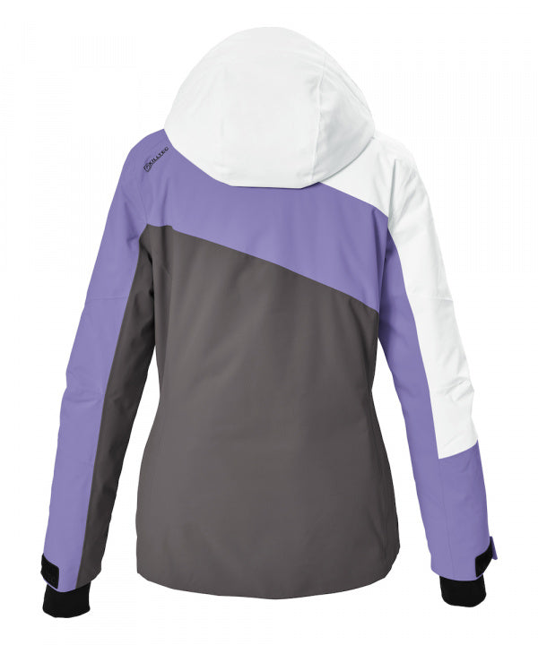 Killtec Damen Skijacke KSW 101 in flieder, Rückansicht