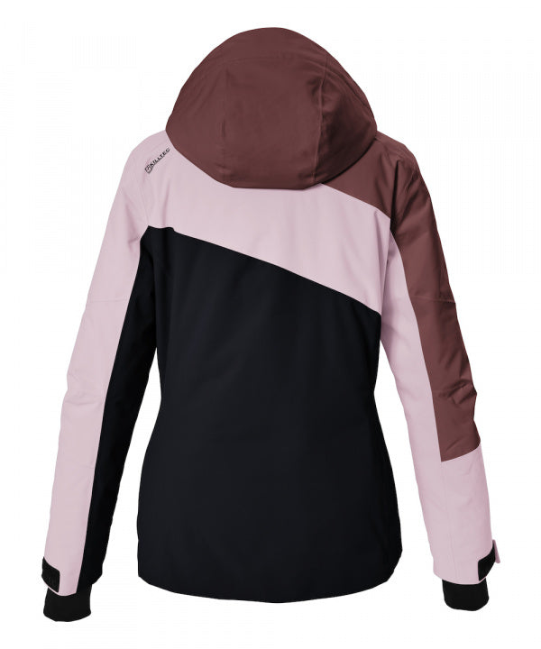 Killtec Damen Skijacke KSW 101 in hellrosa, Rückansicht