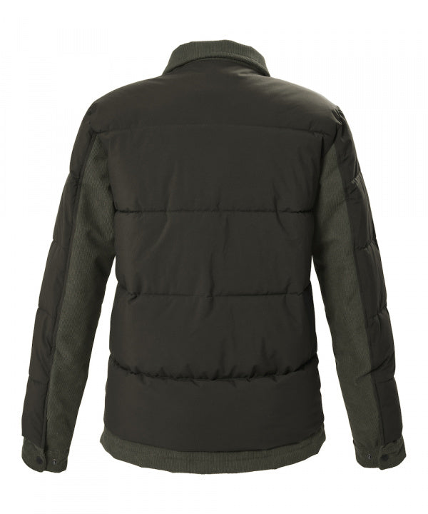 G.I.G.A. DX Herren Steppjacke GW 2 in olive brown, Rückansicht