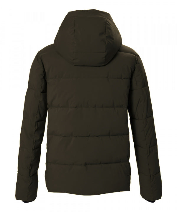 G.I.G.A. DX Herren Steppjacke GW 5 in olive brown, Rückansicht