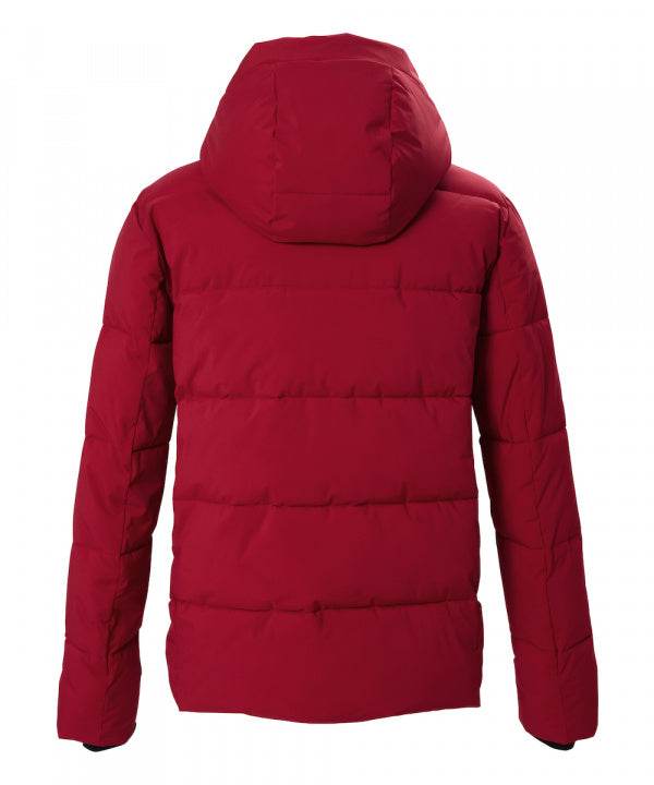 G.I.G.A. DX Herren Steppjacke GW 5 in rot, Rückansicht