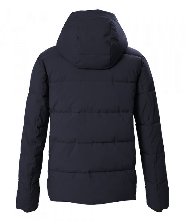 G.I.G.A. DX Herren Steppjacke GW 5 in dunkel stahlblau, Rückansicht