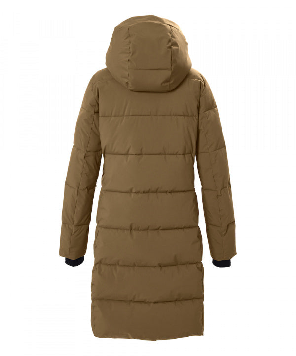 G.I.G.A. DX Damen Steppmantel GW 57 in camel, Rückansicht