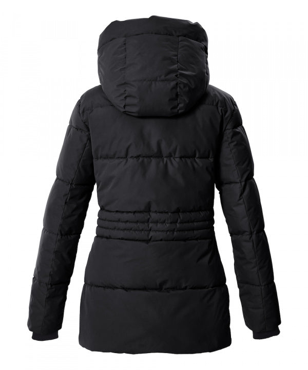 G.I.G.A. DX Damen Steppjacke GW 11 in schwarz, Rückansicht