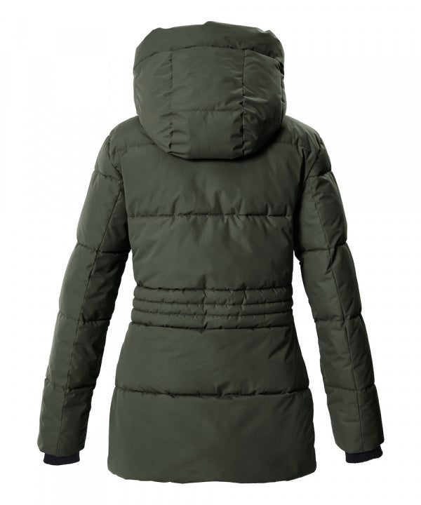 G.I.G.A. DX Damen Steppjacke GW 11 in moos, Rückansicht
