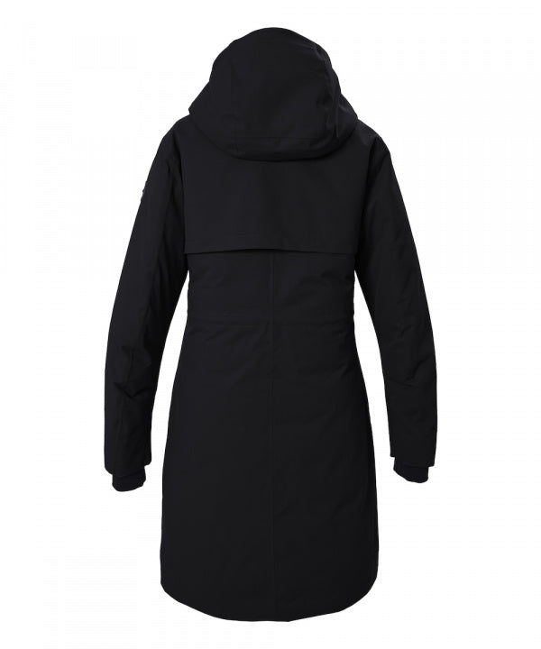 G.I.G.A. DX Damen Funktionsparka GW 66 in schwarz, Rückansicht