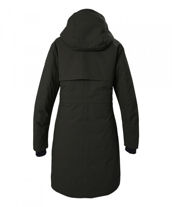 G.I.G.A. DX Damen Funktionsparka GW 66 in dark moss, Rückansicht