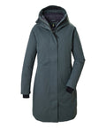 G.I.G.A. DX Damen Funktionsparka GW 66 in dunkel rauchblau