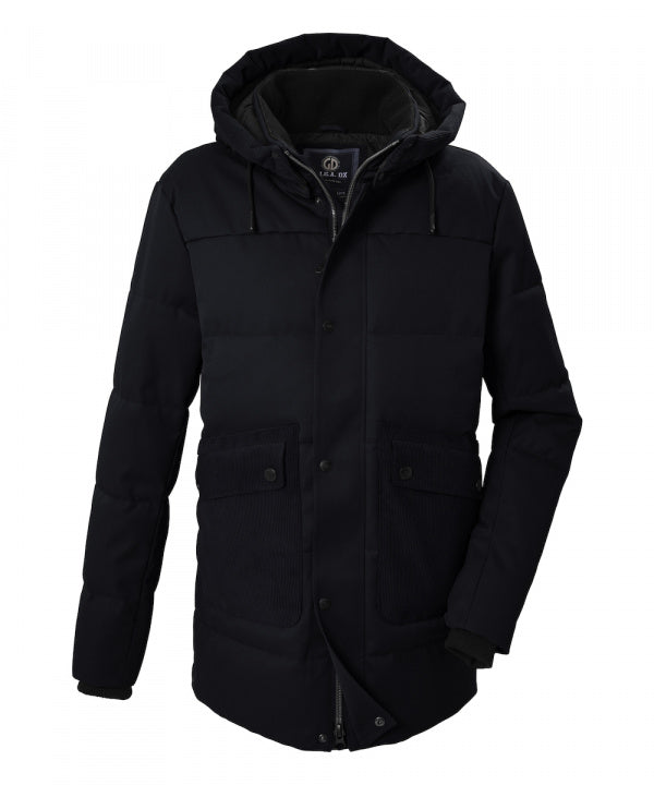 G.I.G.A. DX Herren Steppjacke GW 22 in schwarz