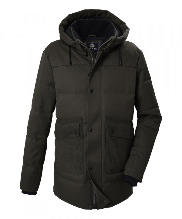 G.I.G.A. DX Herren Steppjacke GW 22 in dunkel olivgrün