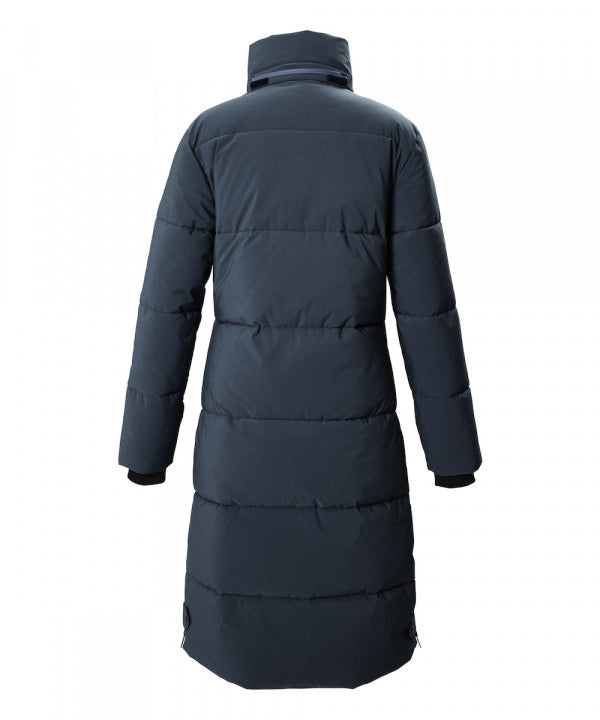 G.I.G.A. DX Damen Steppmantel GW 26 in dunkel rauchblau, Rückansicht