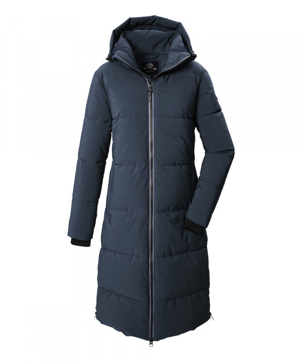 G.I.G.A. DX Damen Steppmantel GW 26 in dunkel rauchblau