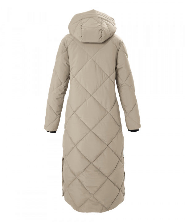 G.I.G.A. DX Damen Steppmantel GW 28 in hellbeige, Rückansicht