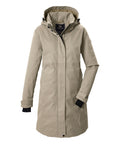 G.I.G.A. DX Damen Funktionsparka GW 60 in hellbeige