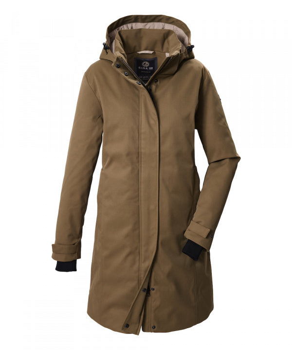 G.I.G.A. DX Damen Funktionsparka GW 60 in camel, Rückansicht