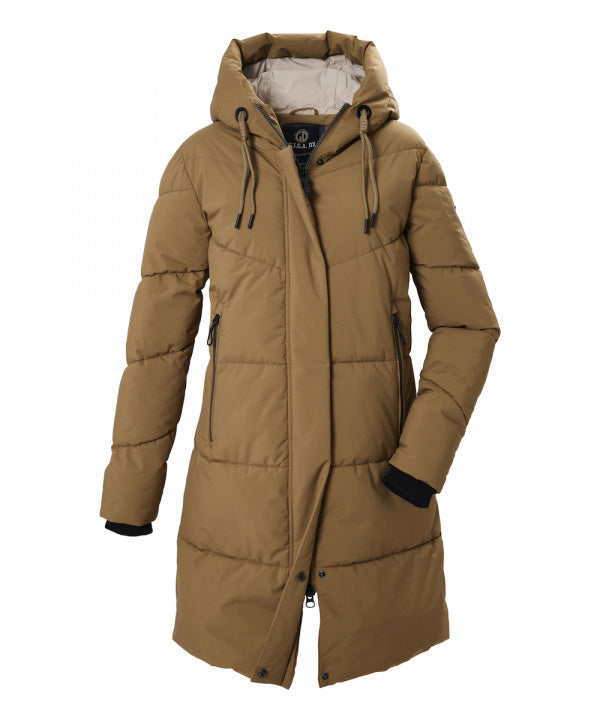 G.I.G.A. DX Damen Funktionsparka GW 31 in camel, Rückansicht