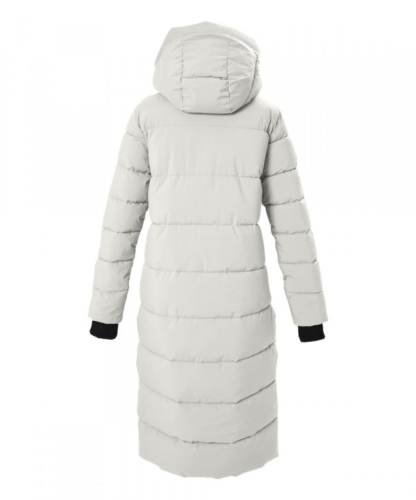 G.I.G.A. DX Damen Steppmantel GW 45 in gebrochenes weiss, Rückansicht