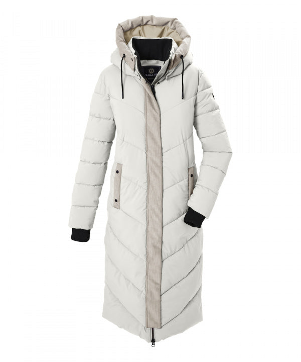 G.I.G.A. DX Damen Steppmantel GW 45 in gebrochenes weiss