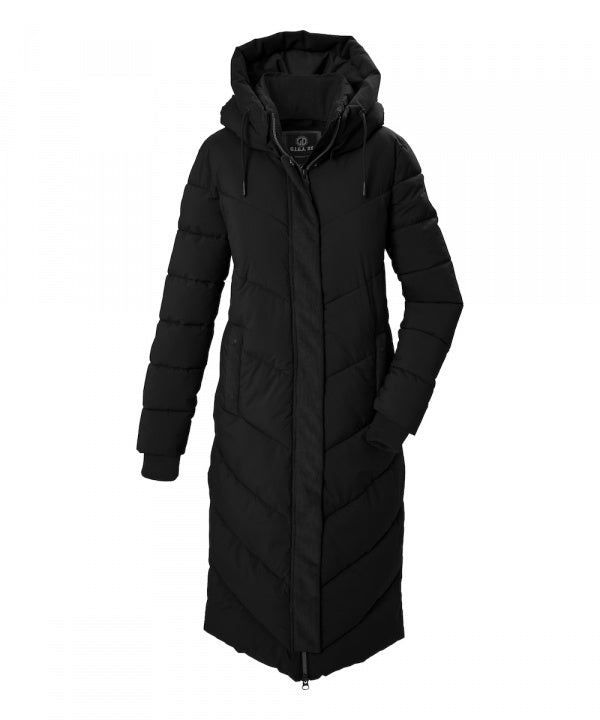 G.I.G.A. DX Damen Steppmantel GW 45 in schwarz