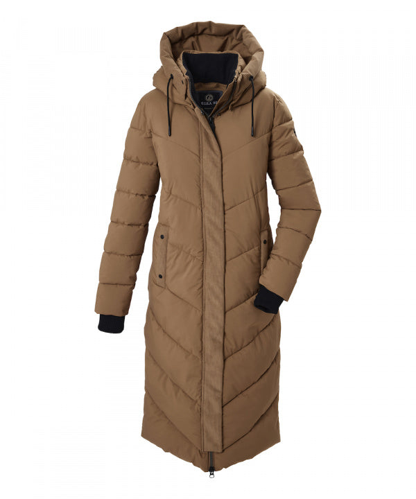 G.I.G.A. DX Damen Steppmantel GW 45 in camel