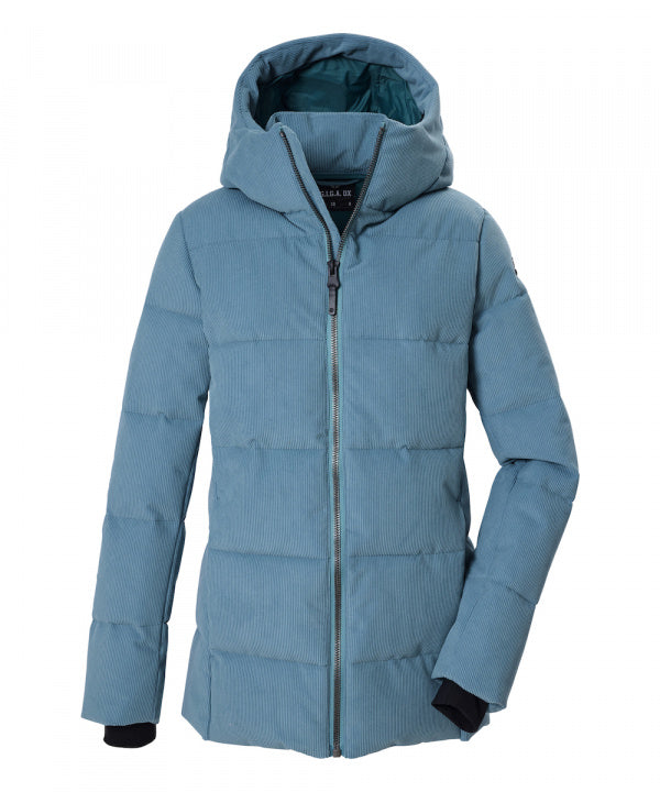 G.I.G.A. DX Damen Steppjacke GW 48 in hellpetrol