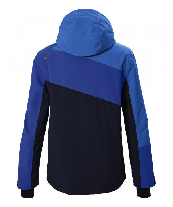Killtec Herren Skijacke KSW 89 in blau, Rückansicht
