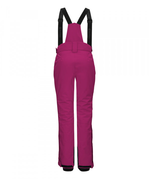 Killtec Damen Skihose KSW 249 in rose violet, Rückansicht