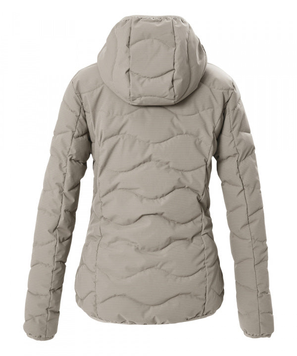 G.I.G.A. DX Damen Steppjacke GW 50 in hellsand, Rückansicht