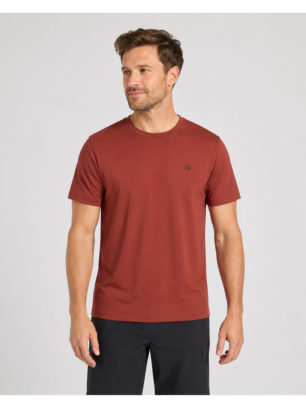 LAGUN Herren T-Shirt chili-red