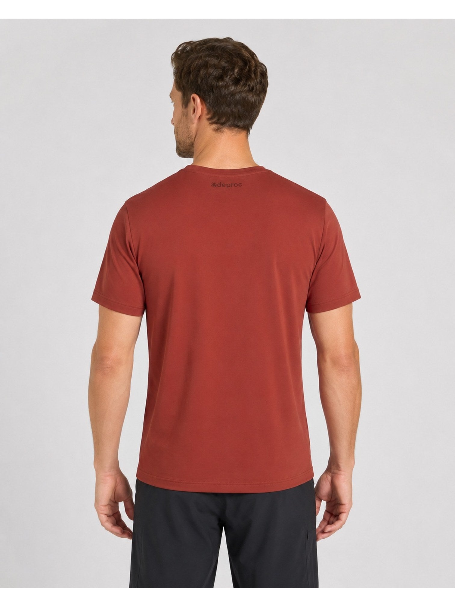 LAGUN Herren T-Shirt chili-red