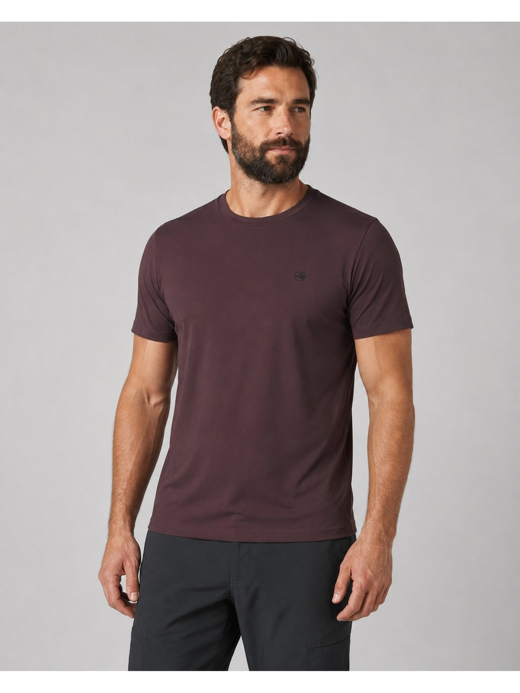 LAGUN Herren T-Shirt wine