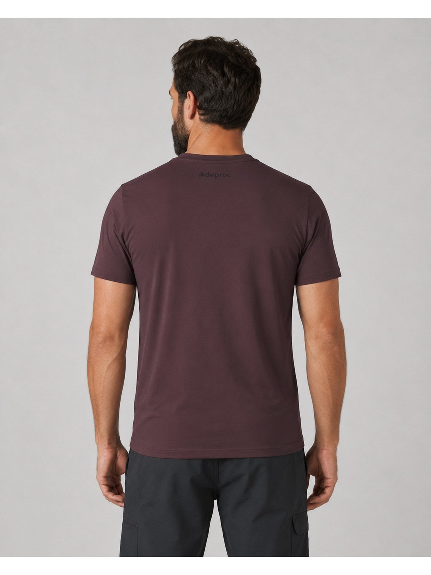 LAGUN Herren T-Shirt wine
