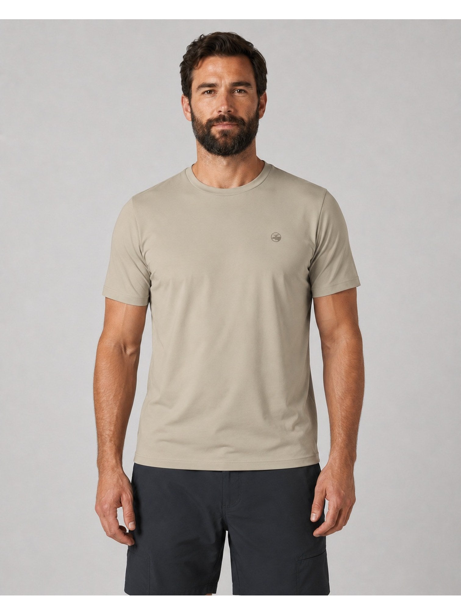 LAGUN Herren T-Shirt sand