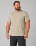 DEPROC LAGUN Herren T-Shirt sand – XXL-Modelbild 1