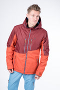CNSRD Herren Skijacke John Burgundy