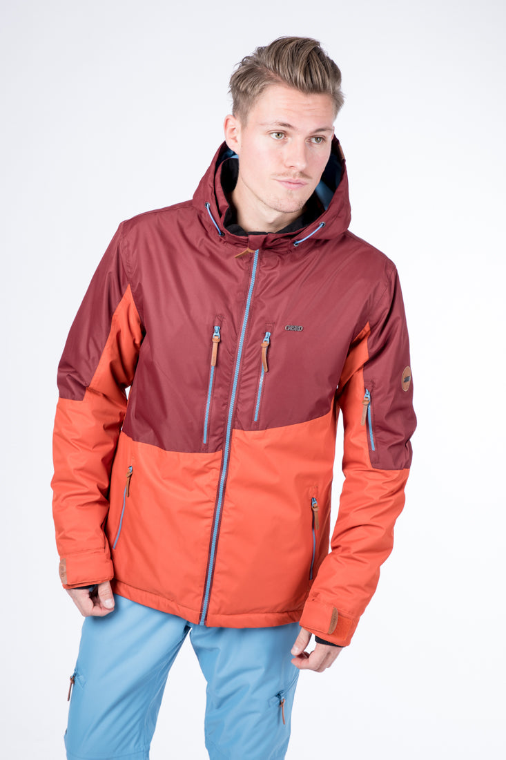 CNSRD Herren Skijacke John Burgundy
