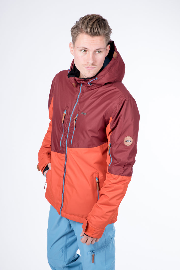 CNSRD Herren Skijacke John Burgundy