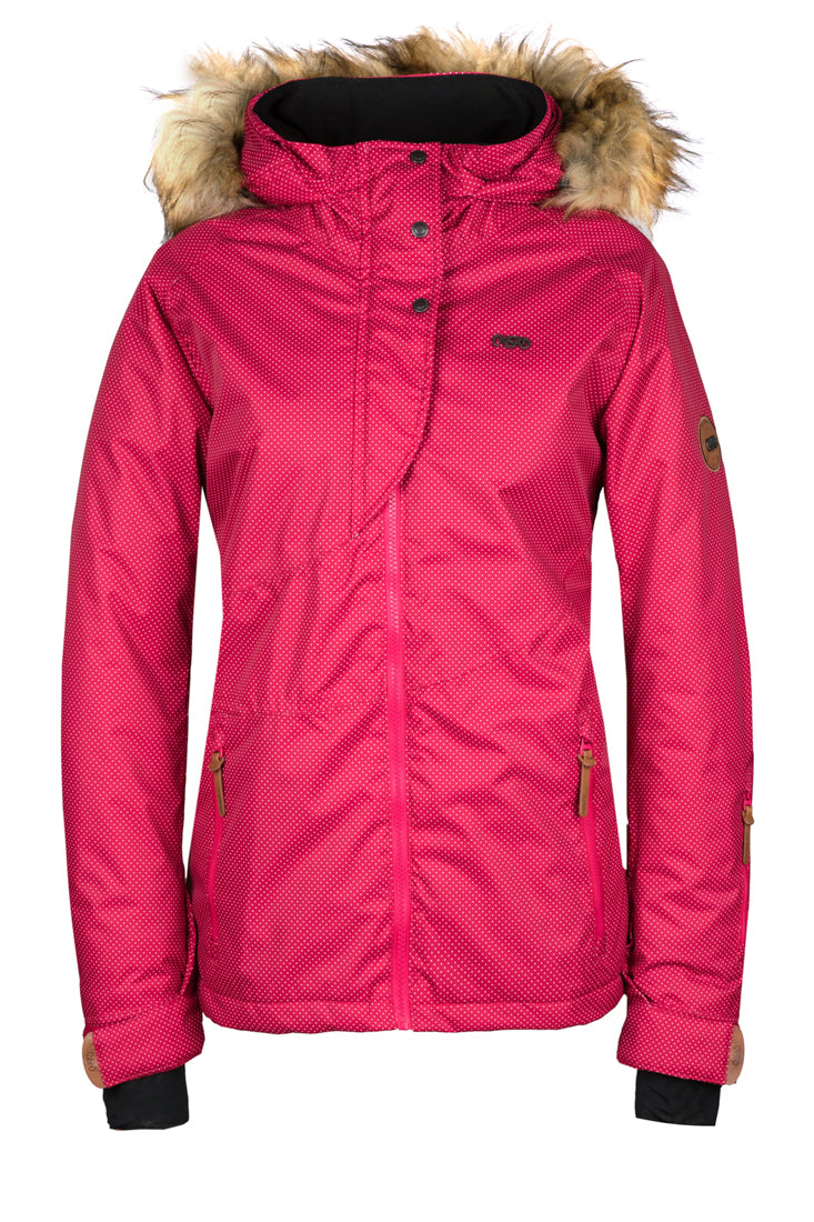 CNSRD Damen Skijacke Jilian A Red print