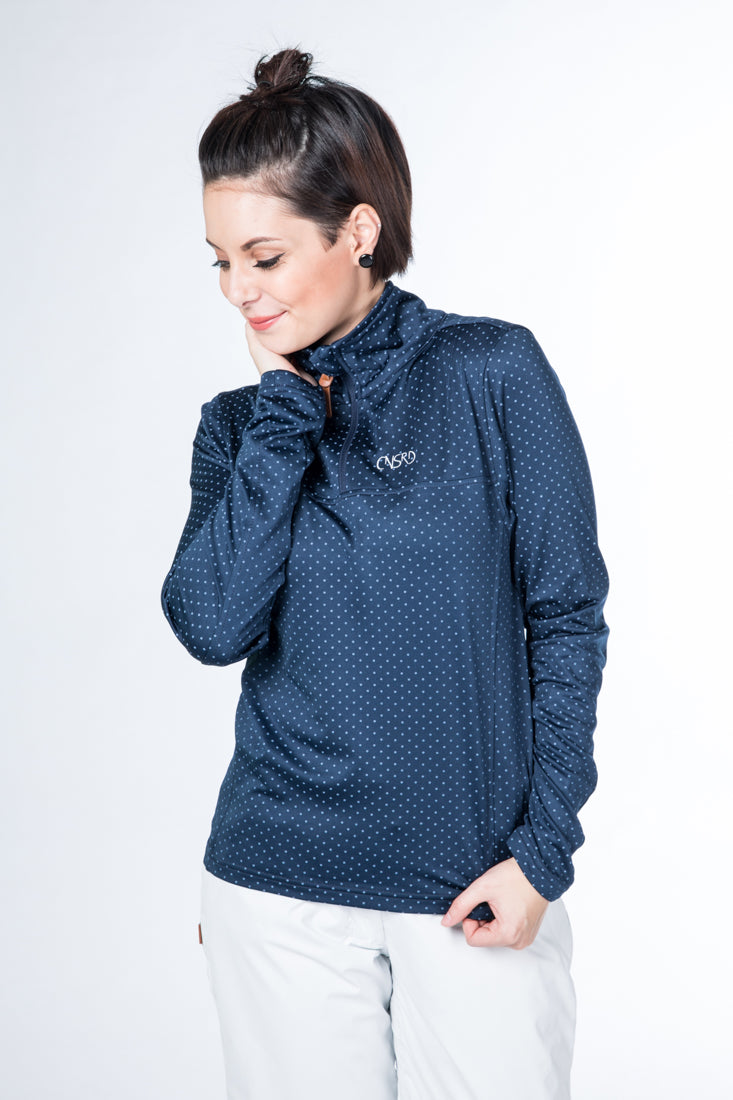 CNSRD Damen Thermounterhemd Molly A Blue/dots