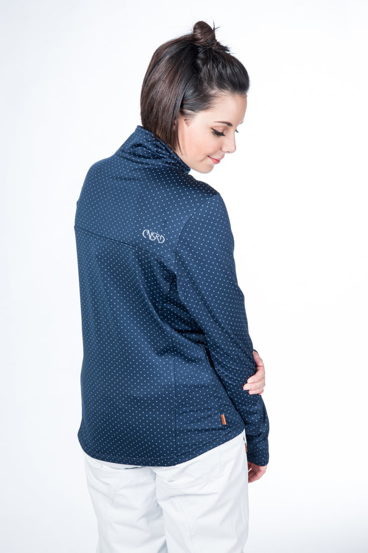 CNSRD Damen Thermounterhemd Molly A Blue/dots