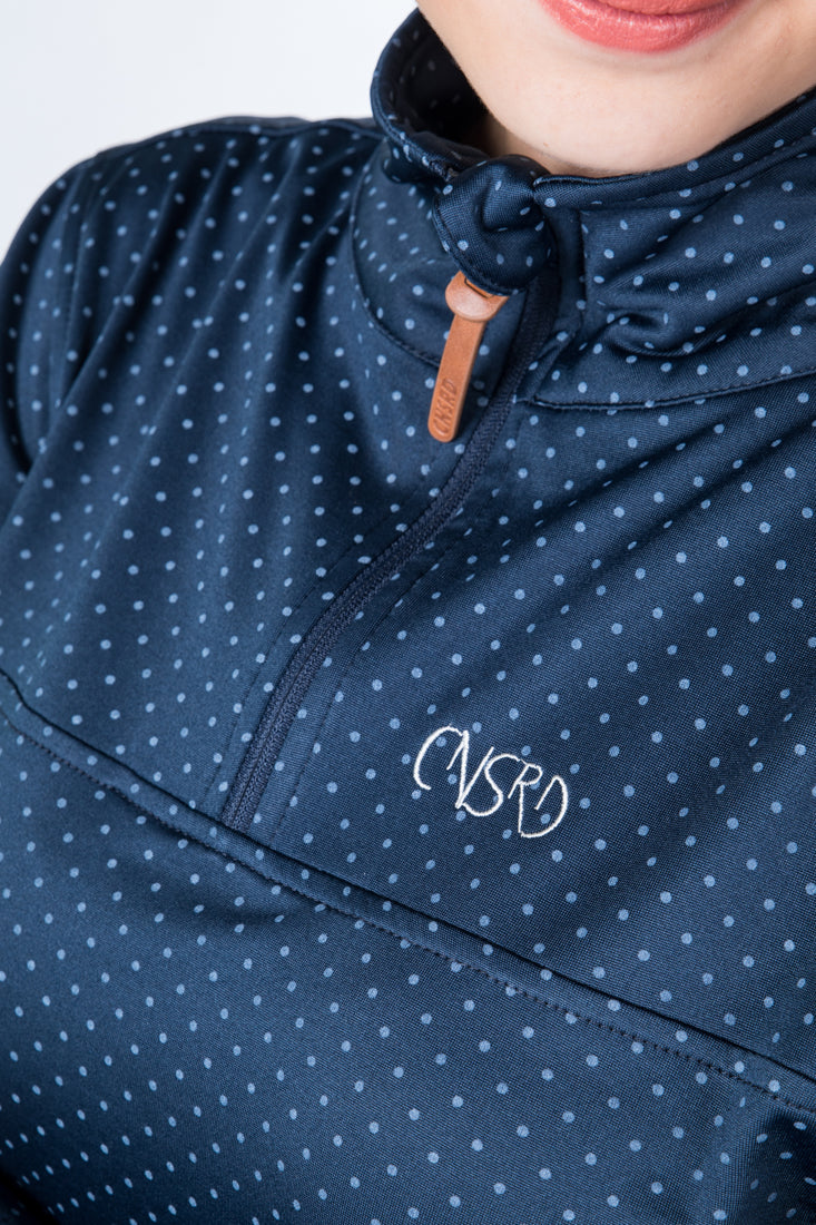 CNSRD Damen Thermounterhemd Molly A Blue/dots