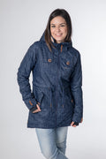 CNSRD Damen Funktionsparka Charlotte Marine AOP