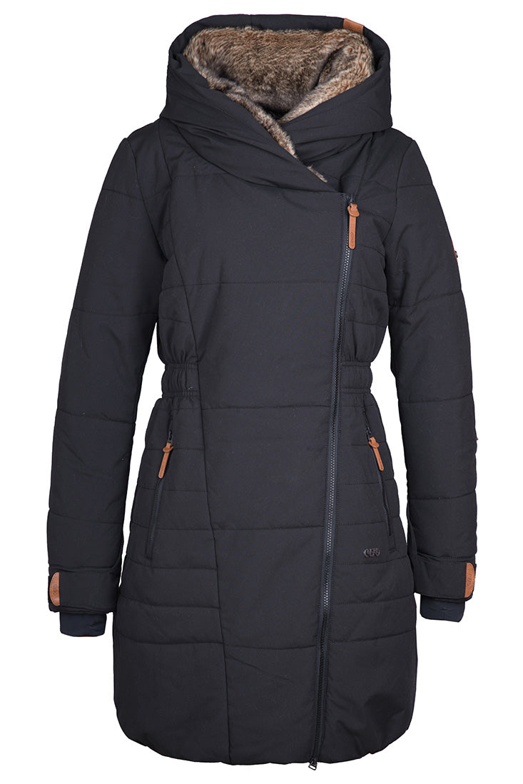 CNSRD Damen Wintermantel Frieda Black