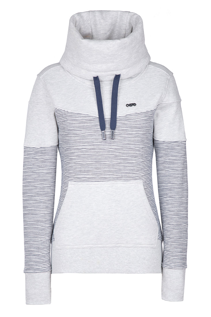 CNSRD Damen Sweatshirt Sunshine Cloudy stripes