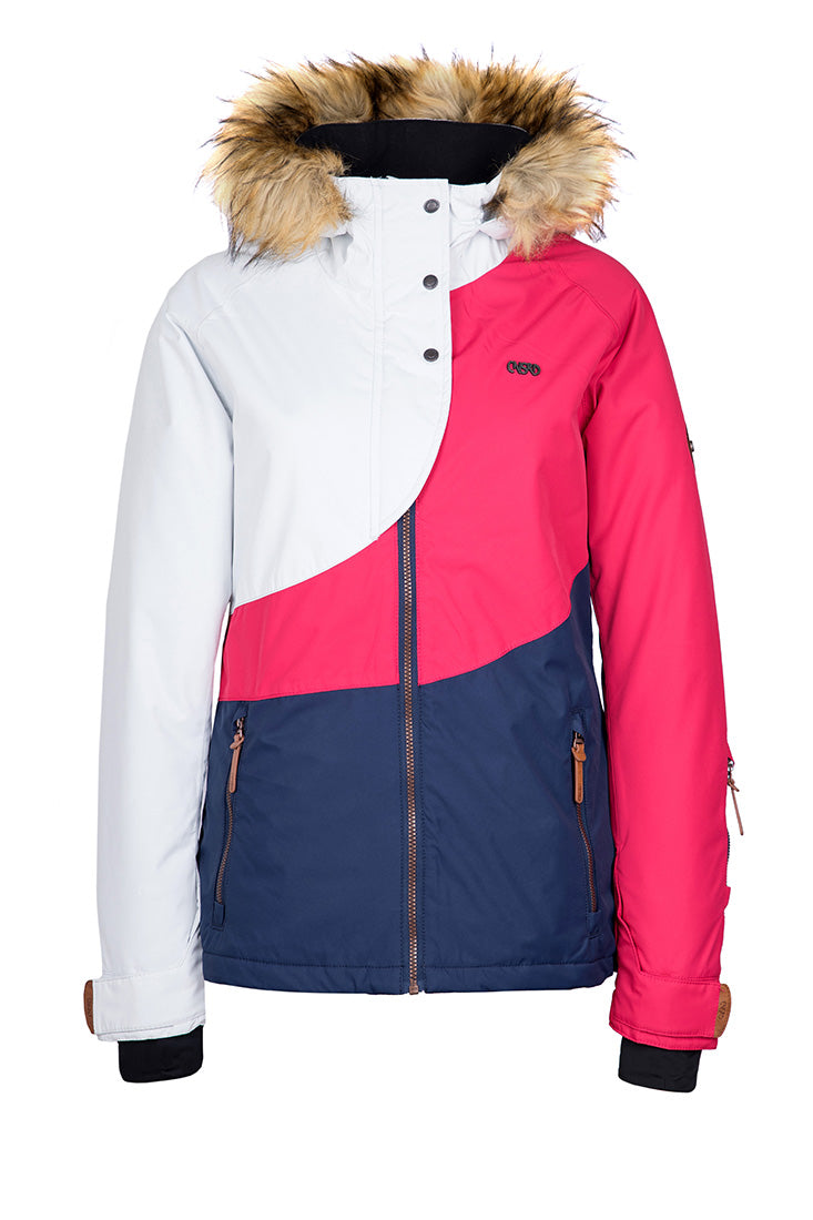 CNSRD Damen Skijacke Jilian A Red/white/blue