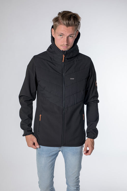 CNSRD Herren Softshelljacke Leon Black